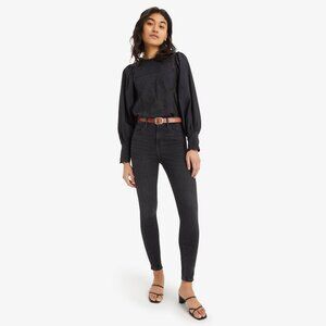 Levi's - 720 High Rise Super Skinny Black Jeans
